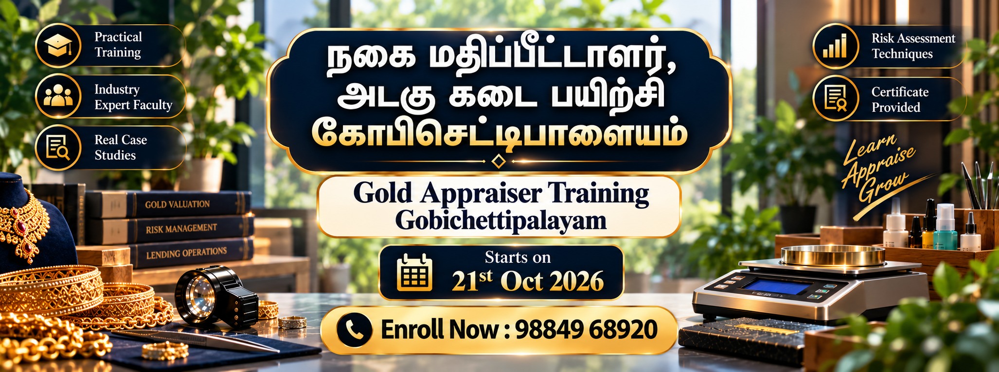 Galaxy Gold Academy Banner